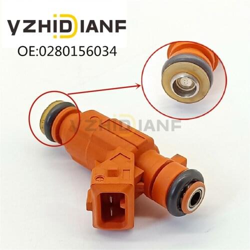 4PS/LOT Fuel injector nozzle fits for Citroen- C2 C3 Xsara- Berlingo- Peugeot- 206 307 1007 Partner- 1.6 16V 0280156034