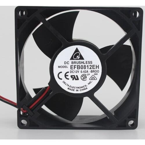 Brand new original EFB0812EH-BR00 8025 12V 0.42A 8CM stall alarm Inverter fan