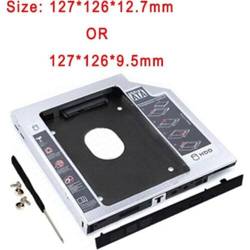 Hard Disk Drive Adapter HDD Caddy SATA SSD Bracket for Apple-MacBook Pro A1278 A1286 Hard disk capacity 320 500G 1T