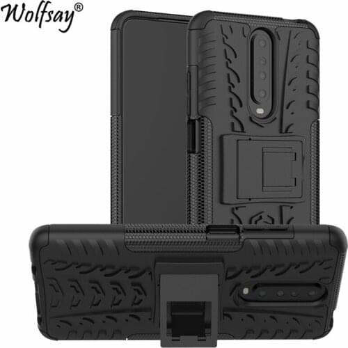 Case for Xiaomi Redmi K30 Cover Soft Rubber & Hard PC Case For Xiaomi Redmi K30 Case Phone Holder Cover for Xiaomi Poco X2 6.67"