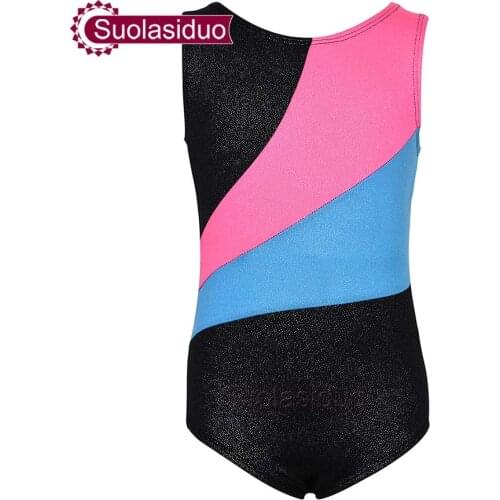 Girls Black Ballet Dance Skirt Kids Ballet Leotards Dancing Dresses Clothing Children Training Clothes Gymnastics Leotards