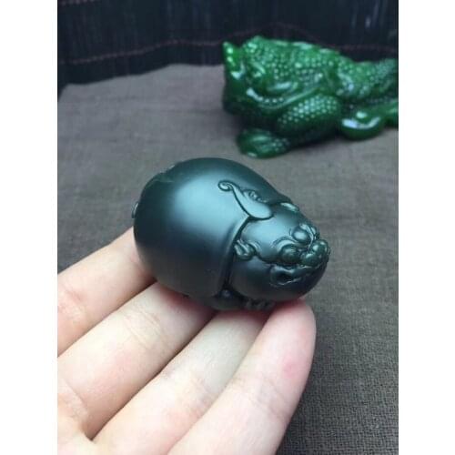 Natural and Tian Yu Bing Qing Yu Jie Lotus Pendant Pendant necklace sweater chain