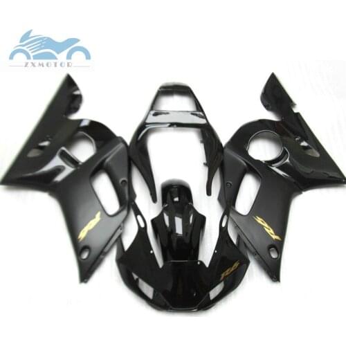 Upgrade your fairings kit for YAMAHA R6 YZFR6 1998 2000 2001 2002 YZF R6 98-02 matte black plastic fairing kits bodyworks EB43