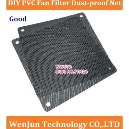 High toughness 8cm 12cm 30cm Filter Fan Dust-proof Net PVC Dust Filter For Computer Chassis Cleaning Kits soft High-density