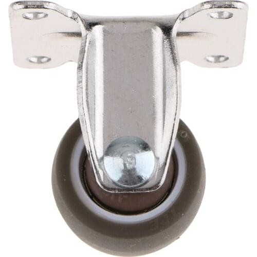 Caster Wheels Heavy Duty Premium TPR Rubber Castor Non-Marking for Use in Home, Hospitals, Shops, Schools