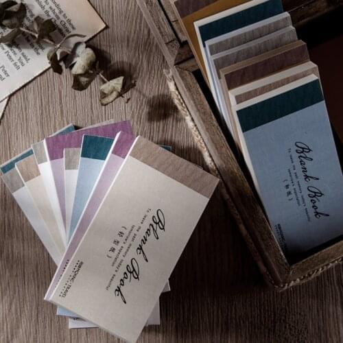 Blank book series Mix Material Paper Junk Journal Planner Craft Paper Scrapbooking Vintage Decorative DIY Craft Photo Albums