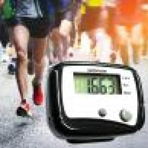 Pedometer Multi-functional Battery-saving ABS Portable Walking Counter Outdoor Pedometer With AG10 Battery