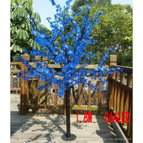 Led cherry tree light simulation cherry tree 1.8 m 864 lantern party decoration wedding decoration background party favors