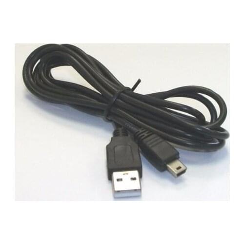 2 pcs High Quality BLACK USB data power charge Charger charging Cable For Nintendo wiiu WIIU Gamepad Controller