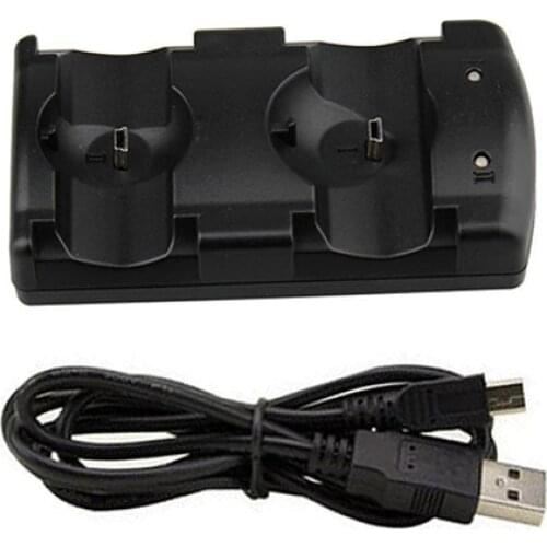 2021 USB Dual Charging Charger Dock Station for PS3 Wireless Controller PS3 Move