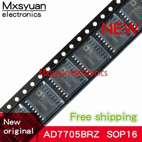 5pcs~50pcs/lot AD7705BR AD7705BRZ AD7705B AD7705 SOP16 New original In stock