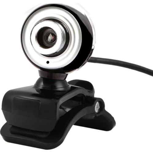 A848 High Definition Webcam USB Web Camera with Built-in Mic for Laptop Computer