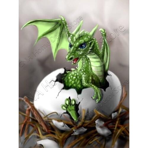 RA0517 Diamond embroidery dragon diamond painting full square Pictures of rhinestones Cross-stitch embroidery kits Painting rhin