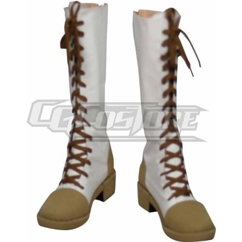 Anime Cosplay Shoes Kimetsu no Yaiba Kochou Kanae Costume Hand-made Leather Christmas Free ship PH919