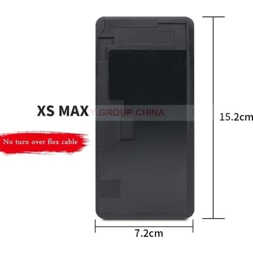 Pressure LCD Laminating machine Black rubber silicon mat No turn over flex flip cable phone repair