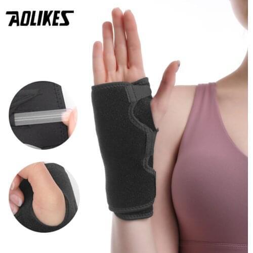 AOLIKES 1PC Professional Wrist Support Splint Arthritis Band Belt Carpal Tunnel Wrist Brace Sprain Prevention Wrist Protector