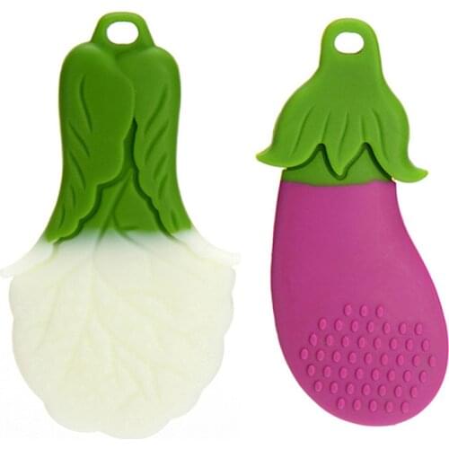 Newborn Baby Infant Silicone Training Tooth Teether Little Baby Fruit And Vegetable Toothbrush Dental Care Teething Massager