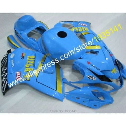 For Suzuki Hayabusa GSX-R 1300 2008 2009 2010 2014 2015 2016 GSXR1300 Blue Motorbike Fairing (Injection molding)