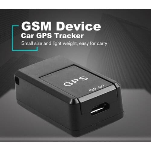 GF07 Magnetic Mini Car Tracker GPS Real Time Tracking Locator Device Magnetic GPS Tracker Recorder Real-time Vehicle Locator