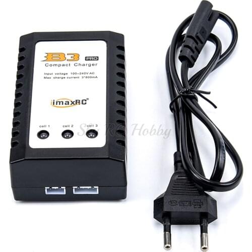IMAX B3 PRO Lipo Battery Compact Charger 7.4V 11.1V 2S 3S 110-240V Lipo Power Supply Charger EU Plug For RC Helicopter Parts