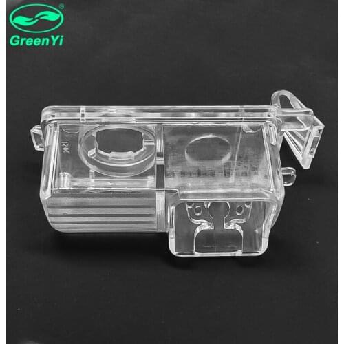 GreenYi Vehicle Rear View Camera Installation Bracket License Plate Lights for Nissan GT-R LIVINA Tiida Geniss 2005-2015 Car