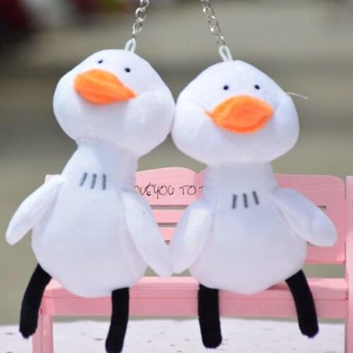 Cute kids satchel decorated with little ducks stuffed toys Duck dolls small mini dolls Christmas gifts