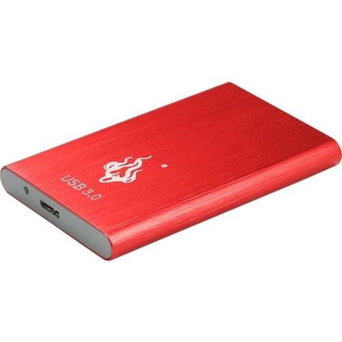 Portable Hard Disk 500GB/1TB/2TB Mobile Drive External Hard Disk Drive USB 3.0 SATAII (6Gbps) Support for Windows