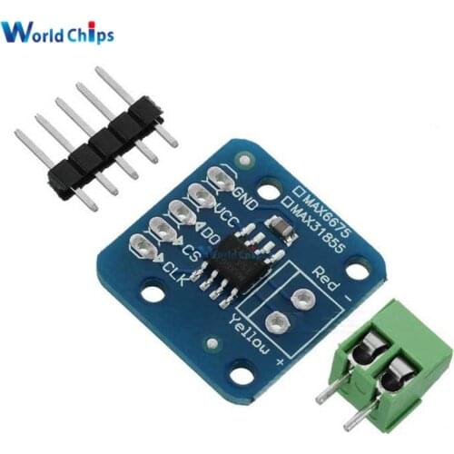 MAX6675 K Type Thermocouple Breakout Board Temperature -200 to 1350 Celsius Module For Arduino Module 3-5V DC