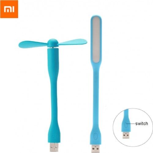 Original Xiaomi USB Light Enhanced Version with Switch for Power Bank Comupter Portable Shining LED Lamp