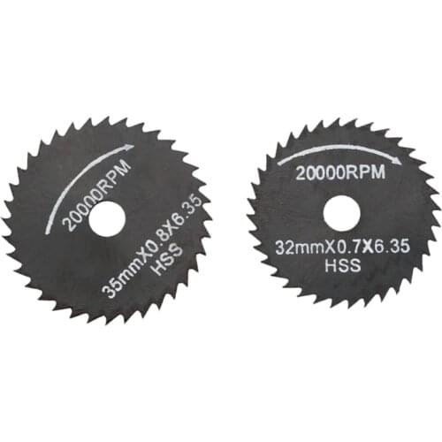 6pcs Metal HSS Circular Saw Blade Set Cutting Discs for Dremel Rotary Tool
