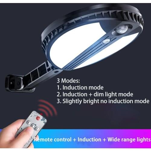 70 LED Solar Lamps Garden Street Motion Sensor Remote Waterproof Solar Light Outdoors Wall Path Lighting