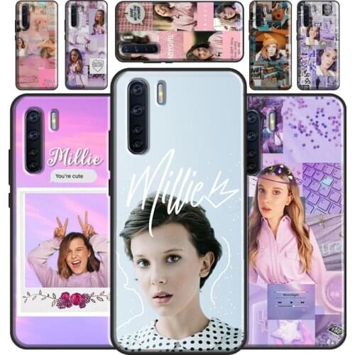 Millie Bobby Brown Case For OPPO Reno2 Z Find X3 Pro A3S A5S A15 A52 A72 A83 A91 A93 A5 A9 A31 A53 2020 Cover