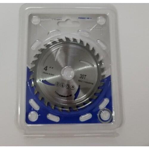 4" 30T Circular Saw Blade 110mm 30 Teeth Wood Cutting Round Discs Hard Alloy Steel Circular Disc Sawing Blades
