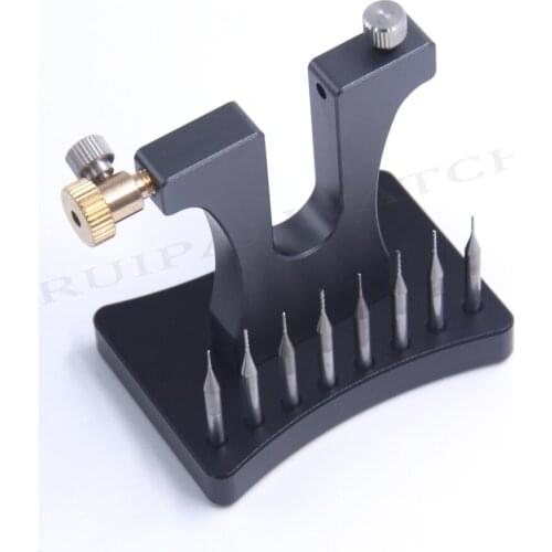Broken screw extractor Broken screw Clock tool 8 cutter heads watch special repairer clock tools