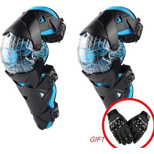 DUHAN Fashion Motorcycle knee pads Motocross knee PC brace high-end Protective Gears kneepad protectors