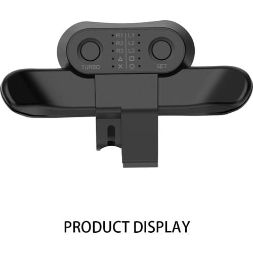 New PS4 Handle Back Clip Extender Plug and Play Mapping Turbo PS4 Back Button
