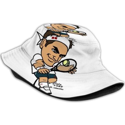 Unisex Fisherman Hats Bucket Hats King Of Tennis Tennis Atp Tennis Pro Tennispro Swiss Swiss Tennis Rf