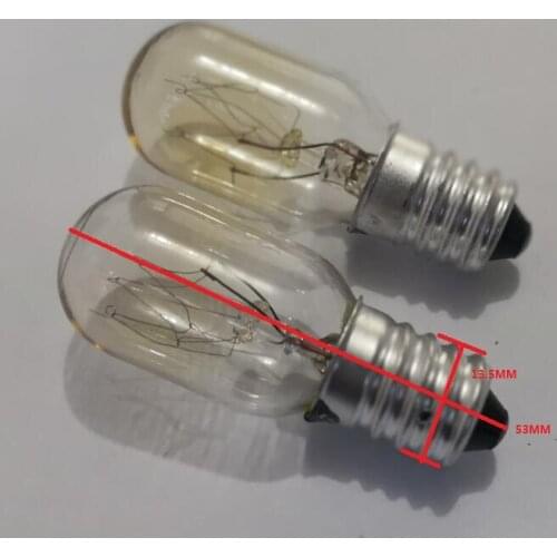 220V 15W Microwave Oven Parts Globe Bulbs E14 screw type