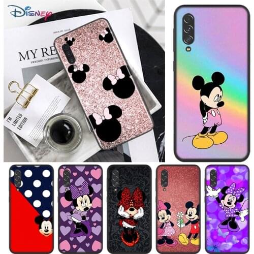 Silicone Cover Cute Mickey Mouse For Samsung Galaxy A90 A80 A70S A60 A50S A50 A40 A40S A30 A30S A20E A20S A10S A10Phone Case