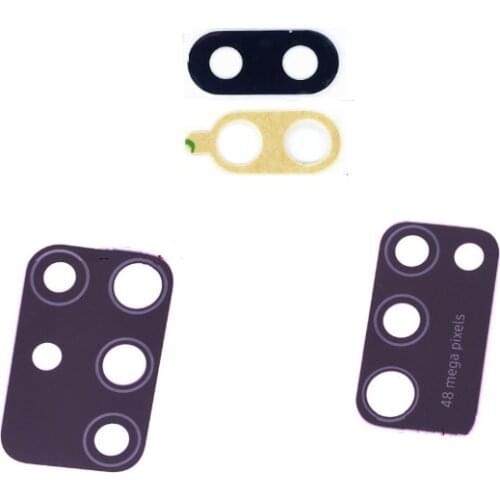 50pcs Rear Back Camera Glass Lens Cover with sticker For Samsung Galaxy M10 M20 M30 M10S M20S M30S M21 M31 M51 M31S M317F