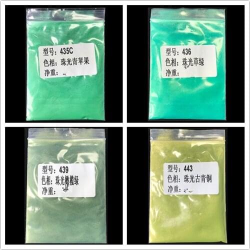 Eyeshadow Pearlescent Powder Pigment Car Paint Nail Polish Mica Glitter Pearl Powder Cosmetic Flash Dust 50g/bag