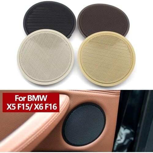 Interior Left Right Front Rear Door Horn Audio Sound Loudspeaker Cover Replacement For BMW X5 X6 F15 F16 2014-2018