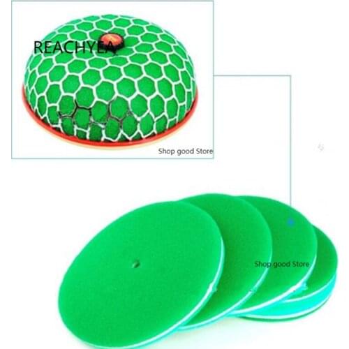 1Pc Replacement Green Sponge For Super Power Air Filter Flow Cleaner Universal