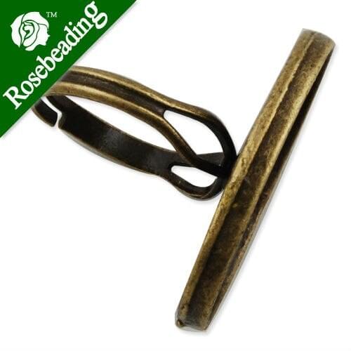 18*25mm Oval Adjustable Deep bottom Antique Bronze plated Ring Setting,Sold 50PCS Per Pkg;ring settings blank,ring blanks