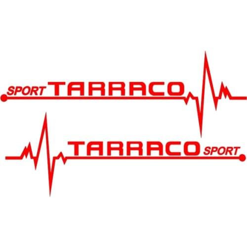 20*7CM 2PCS Car Stickers Side Window Cool Decals For Seat Fr Ibiza Leon Tarraco Toledo