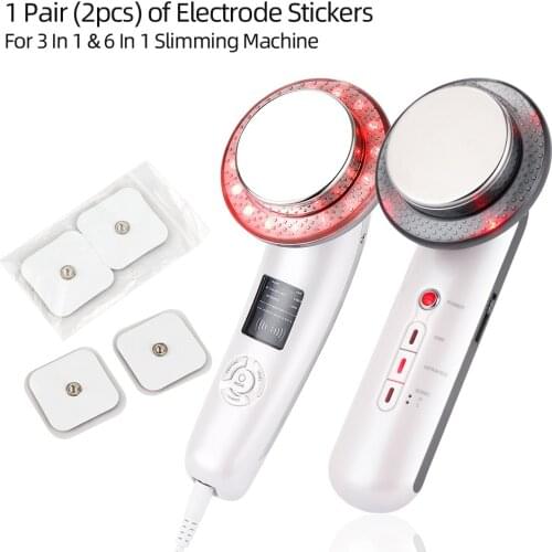 2PCS EMS Pads Stimulator Micro Current Stimulating Muscle Pads Massage Electrode Stickers For 3 In 1 & 6 In 1 Slimming Machine