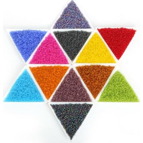 New Beads 2MM 2000Pcs Round Frosted Glass Spacer Loose Seed Beads Jewelry Findings for bracelet necklace Jewelry Free Shipping