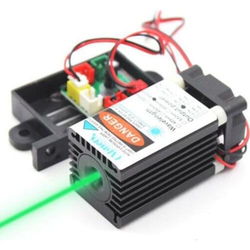 515nm 520nm 80mW 12V Green Laser Diode Module High Power Laser Beam With Fan