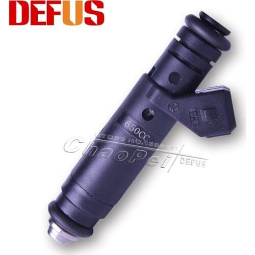 DEFUS 4 pcs/lot NEW Nozzle Fuel Injectors For Petrol Car Flow 650cc Engine Parts Injection Auto Replacement Parts high quality