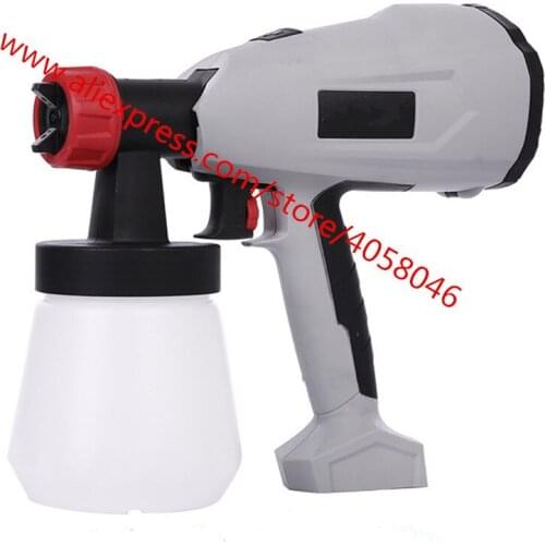 High atomized spray 400w Electric Spray Gun Paint Spray Gun 800ml DIY Adjustable flow HVLP sprayer Control Spray Power EU Plug
